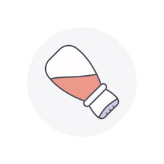 SALT vector icon stock illustration