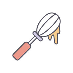 WHISK  vector icon stock illustration