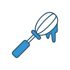 WHISK  vector icon stock illustration