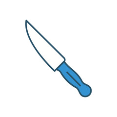 KNIFES vector icon stock illustration