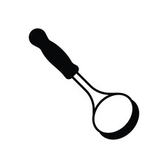 LADLE vector icon stock illustration