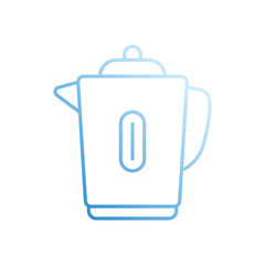 KETTTLE vector icon stock illustration