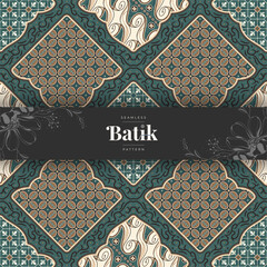 vintage batik tile pattern design 5