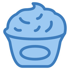 Yogurt Cup Icon Element For Design