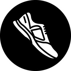 Running Shoe Icon Style