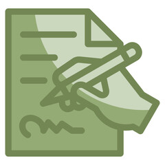 Signature Icon Element For Design