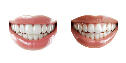 Fototapeta premium Bright Smiles with Healthy Teeth Showcasing Oral Care and Dental Aesthetics