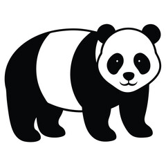 panda  vector art illustration © aiysha