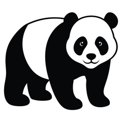 panda  vector art illustration © aiysha