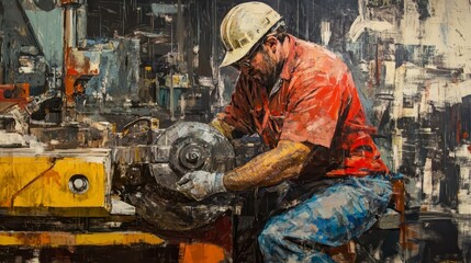 Skilled Worker in Workshop