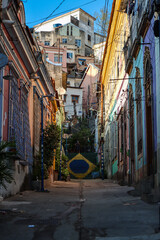 Rio de Janeiro, RJ, Brazil, 03/10;2025 - Eduardo Jansen Street, at Morro da Conceição, Conceição Hill, Saúde neighborhood, downtown Rio de Janeiro