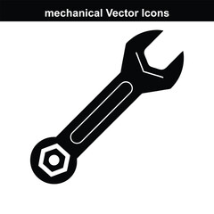 Crossed wrench and hammer icon for repair and maintenance.