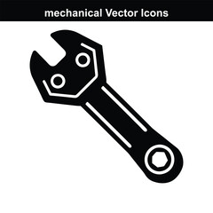 Crossed wrench and hammer icon for repair and maintenance.
