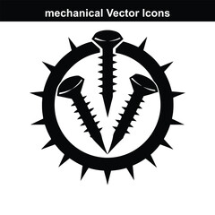 Crossed wrench and hammer icon for repair and maintenance.