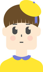 다양한 직업과 연령의 남자 사람 아이콘