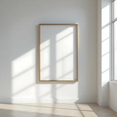 Obraz premium empty room with window