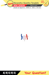 Physics, Physical concepts, High school, middle school, exam question template, numerical lessons, verbal lessons, Next generation problems, for teachers, editable, black layer, eps