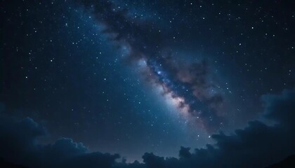 Naklejka premium Dreamy Starry Night 731