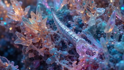 Fototapeta premium Crystal Formations