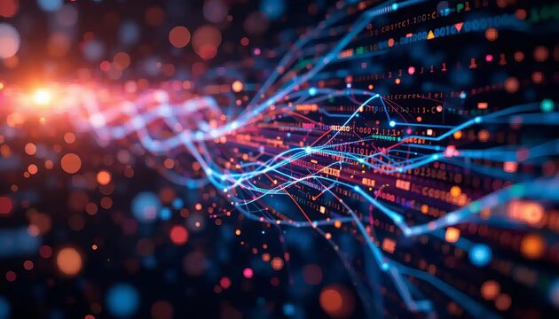 Digital Data Stream Abstract