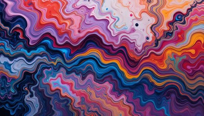 Obraz premium Fluid Art Alchemy