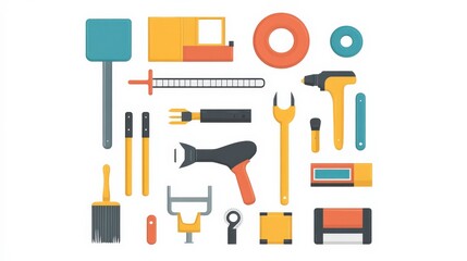 Engaging Illustrated Poster for Common Repairs