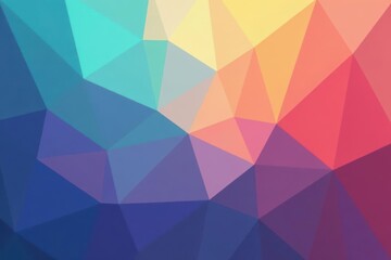 Overlapping translucent polygons create a depth effect, subtle color gradients , abstract, overlap