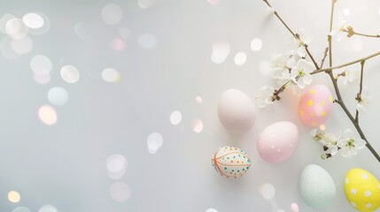 Easter Warm Gray Background: The Gentle Gray Tone Dyeing the Peace and Hope of Easter