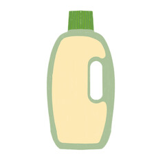 bottle of detergent
