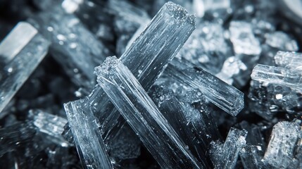 Intricate Crystal Structures: A Microscopic Marvel