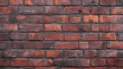 Obraz premium The close up image depicts a weathered brick wall structure