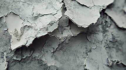 Obraz premium Cracked Gray Surface Texture