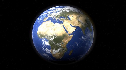 Obraz premium Earth, space, globe, view