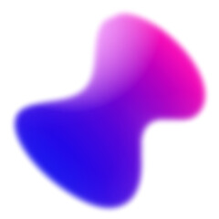 Pink and blue blurred shapes, gradient abstract shapes 