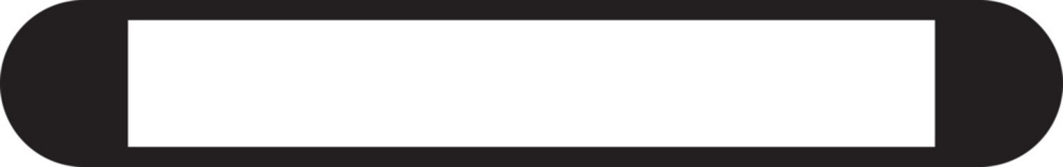 Obraz premium simple border rectangle text box