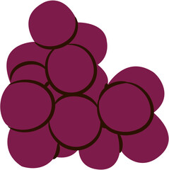 Farm fresh grapes
