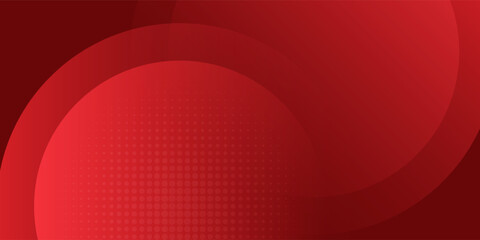 Red abstract background. Dynamic shapes composition. Eps10 vector