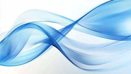 Naklejka premium abstract blue wave