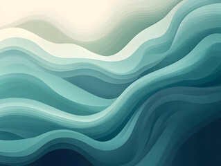 Obraz premium gradient green background