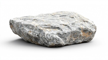 Obraz premium Natural Rock Formation Outdoors Still Life Neutral Background Close-up View Geological Concepts