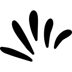 Hand drawn exclamation mark cartoon