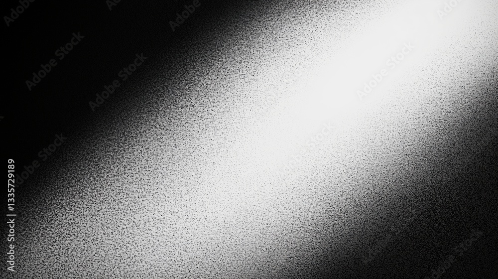 Poster High-resolution black and white gradient background with light gray tones, subtle noise texture, and high contrast. High-definition abstract background with high-key lighting, sharp details, and soft 