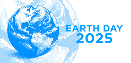 This is the background design to celebrate Earth Day in 2025.