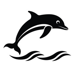 Fototapeta premium dolphin vector illustration
