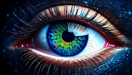 eye of the digital world