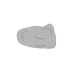 gray stone vector
