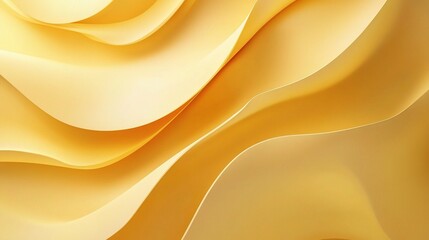 Obraz premium Golden Elegance: A mesmerizing abstract composition of soft, flowing curves and warm hues that evoke a sense of luxury, movement, and artistic beauty.