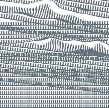 Distorted mesh with combs and sharp