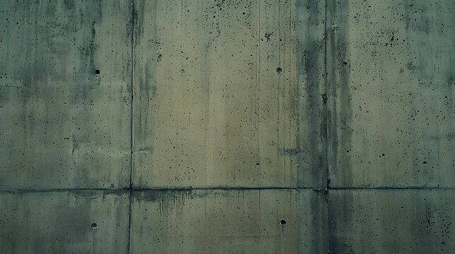 Minimalist Concrete Wall with Smooth and Rough Texture Variations