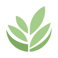 green leaves icon